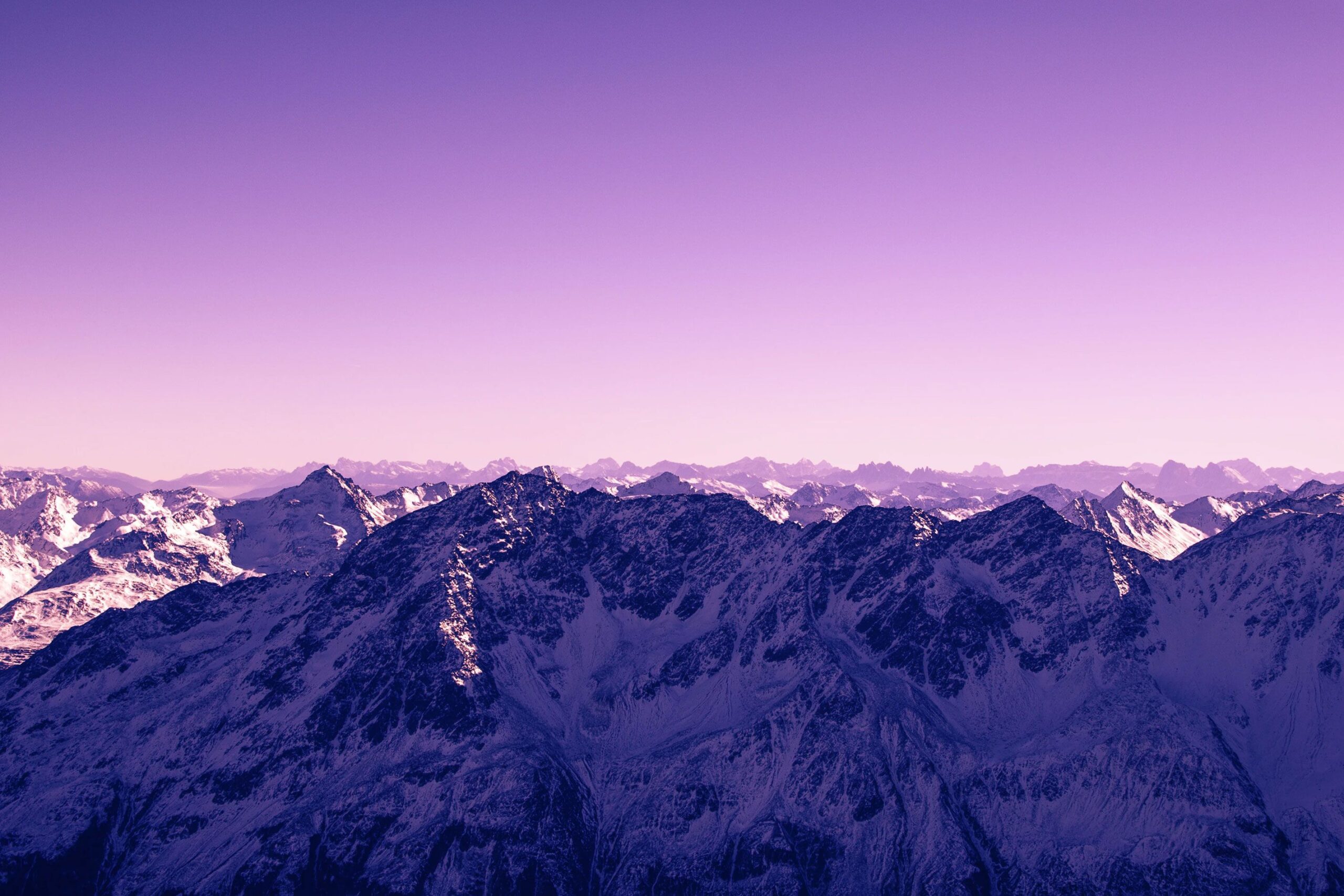 Snow Covered Mountian Tops Snow Covered Mountain Tops